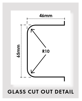 Door panel (1x hole)