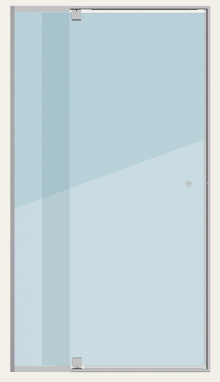 Semi Frameless Pivot Door