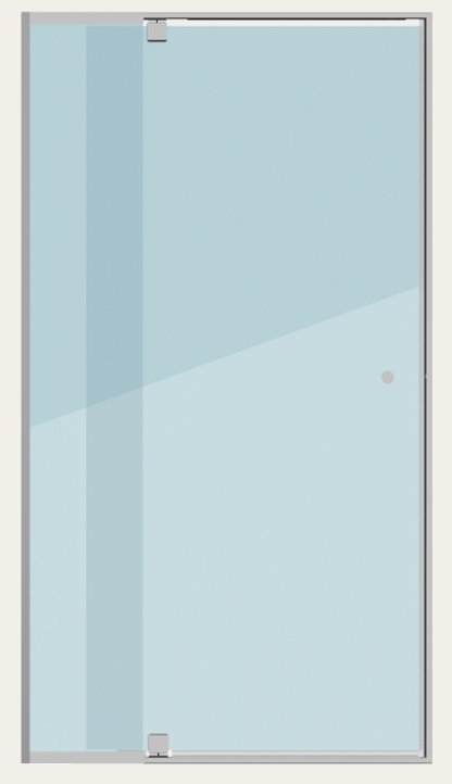 Semi Frameless Pivot Door
